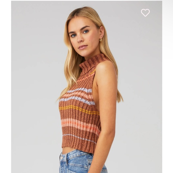 NWT FREE PEOPLE 0123 EDITH VEST
Color: BERRY PETALS COMBO SIZE: M - Picture 2 of 3